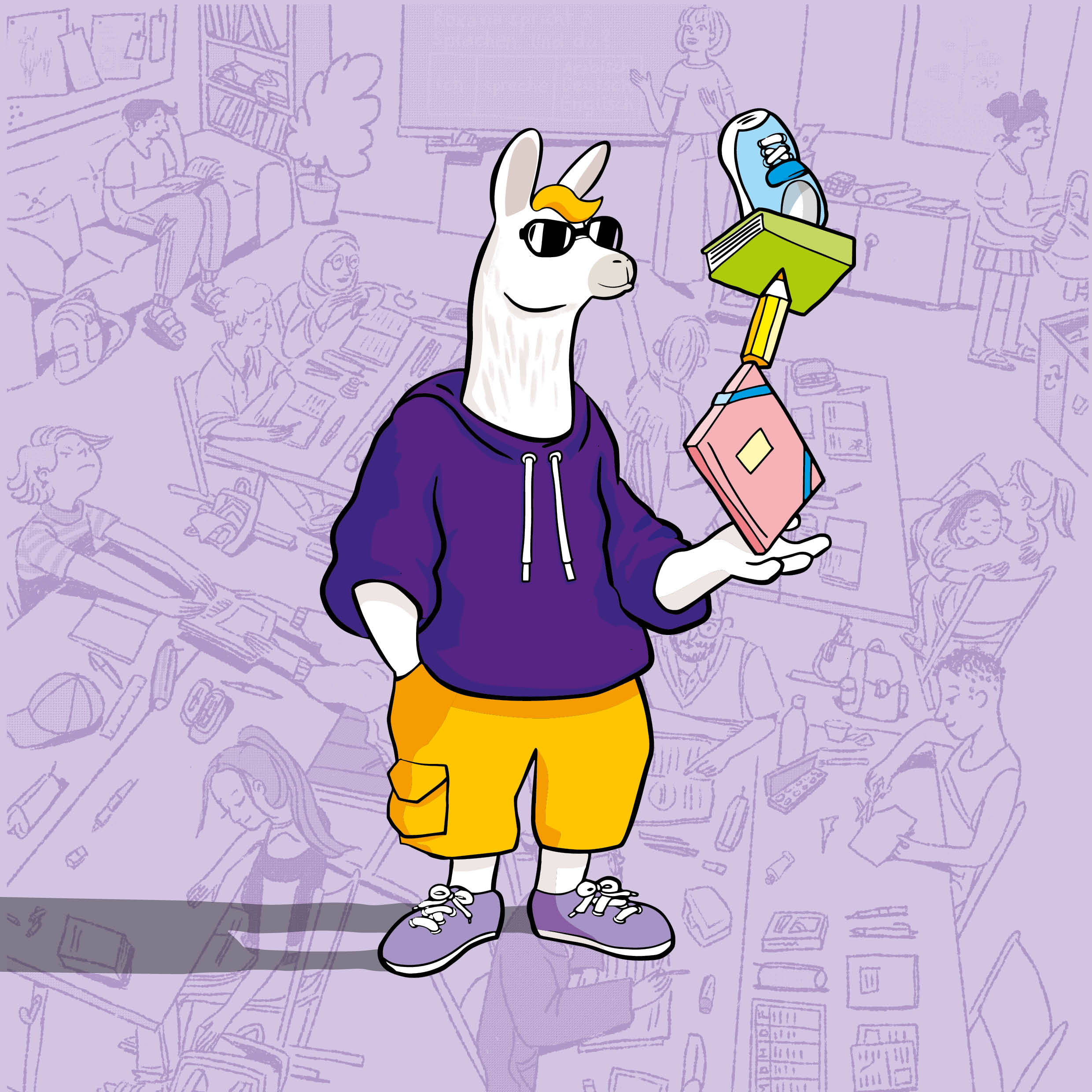 Lama_mit_Hintergrund